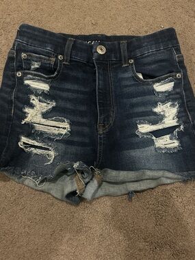 American Eagle Dark Wash Shorts
